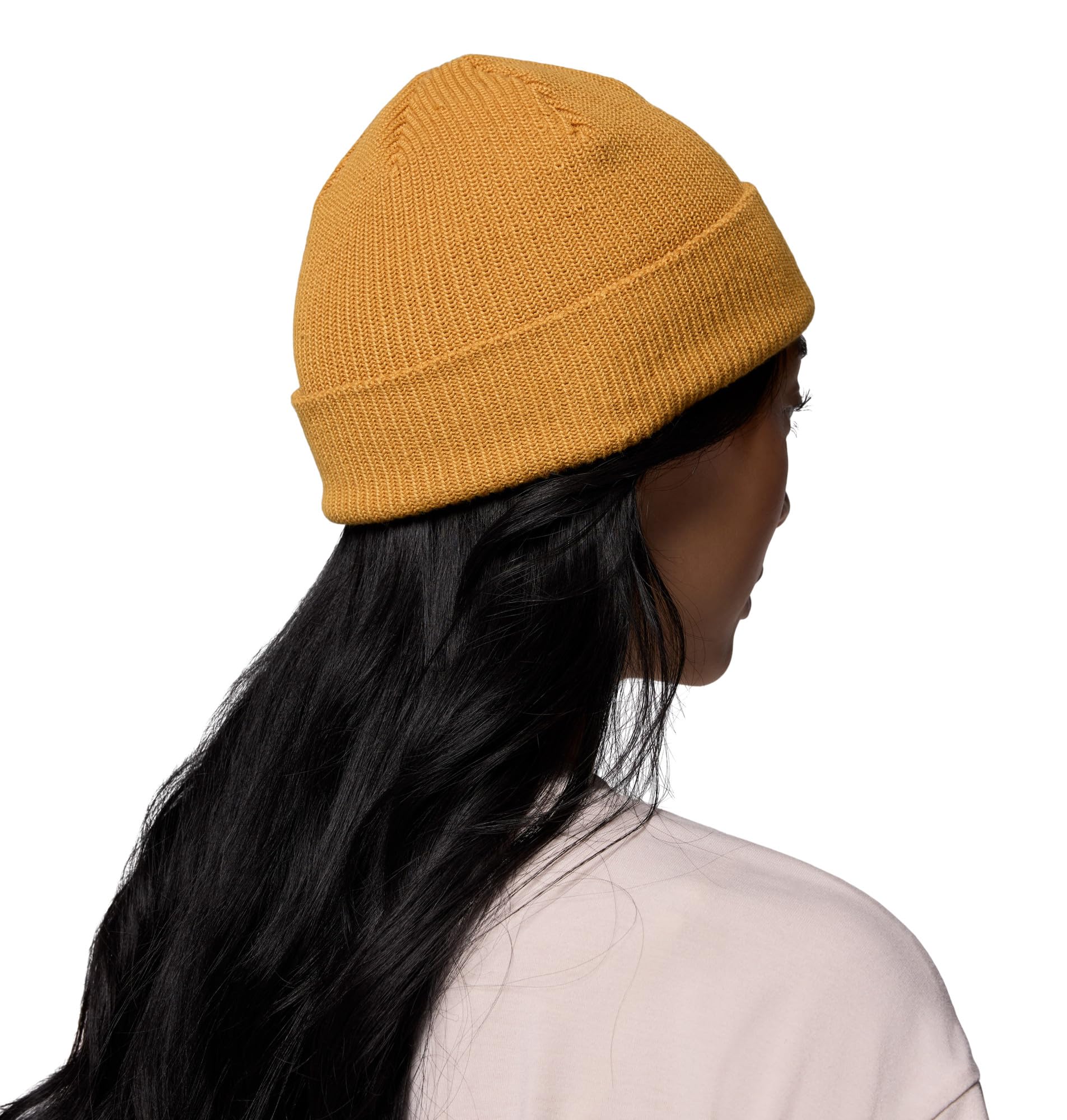 Columbia Portside Beanie Maple Sugar packable design for travel.