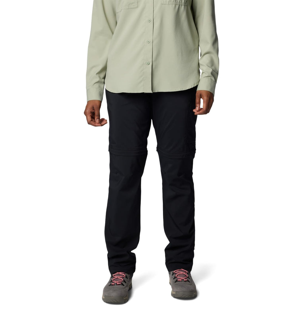 Columbia Silver Ridge Utility Convertible Pant demonstrates Omni-Shade sun protection on sunny trails