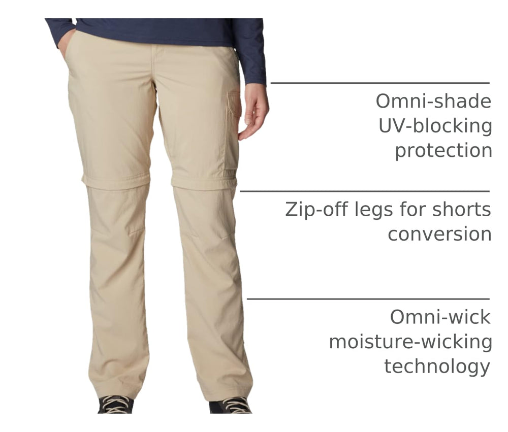 Columbia Silver Ridge Utility Pant waistband adjustable for a secure fit