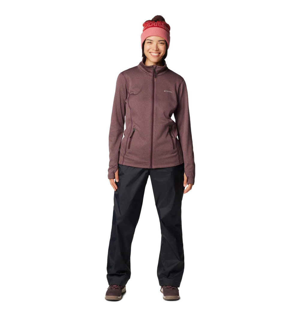 Columbia Storm Surge II rain pants adjustable cuffs demonstrating customized fit during storms