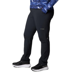 Columbia Summit Valley Pant II stretch-nylon fabric close-up offers lightweight comfort and mobility.