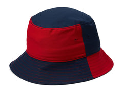 Columbia toddler bucket hat with adjustable chin strap for secure fit.