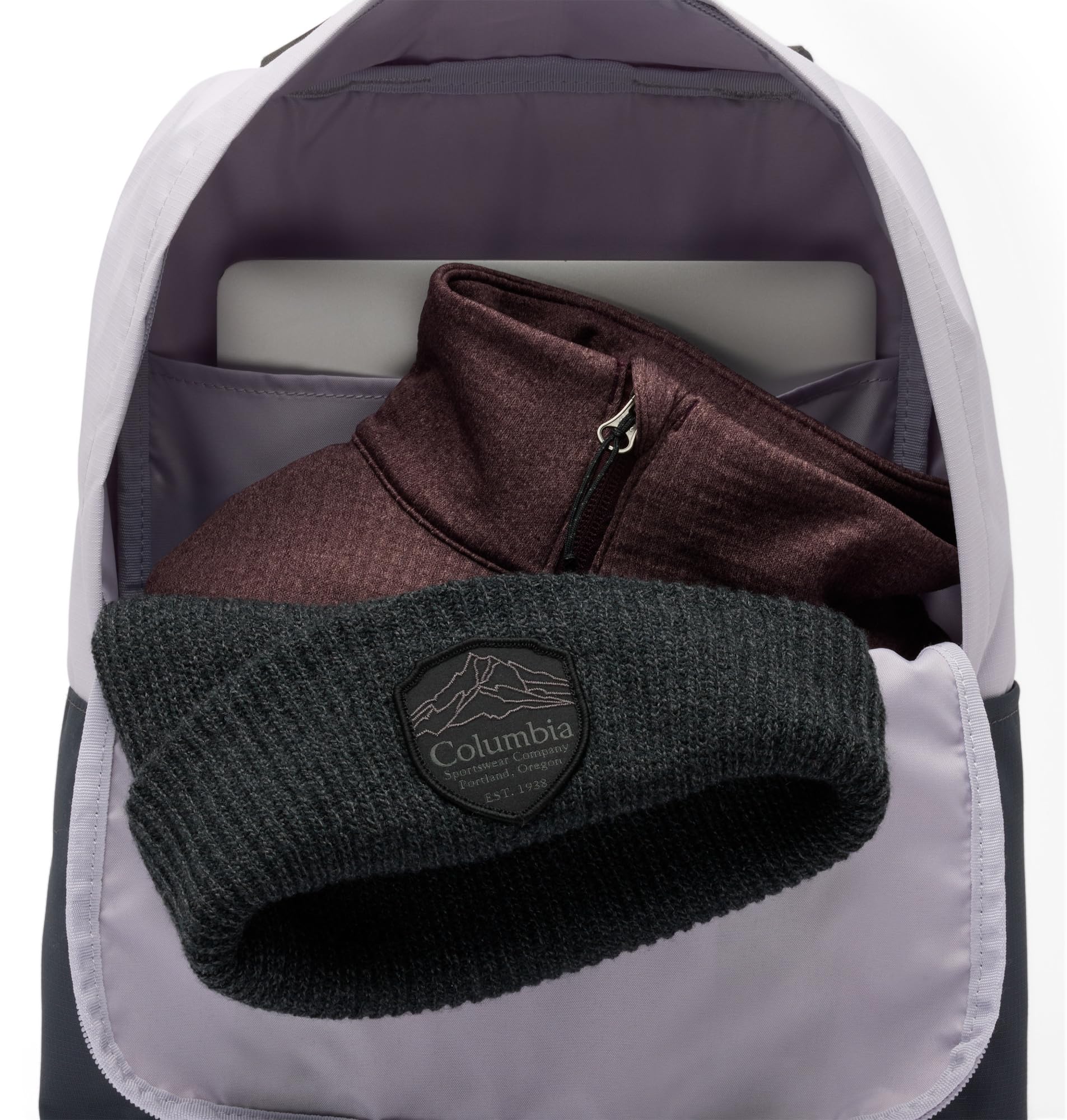 Columbia Trail Traveler 18L backpack durable construction designed for long-term use.