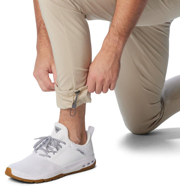 Columbia Uncharted Pant Ancient Fossil in action during outdoor activity