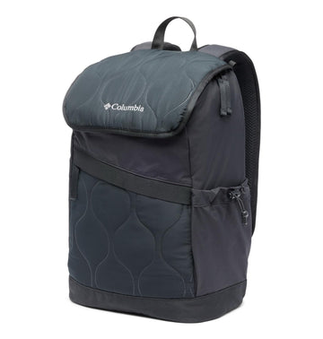 Columbia Wallowa Backpack featuring a padded base for enhanced protection during daily commuting.