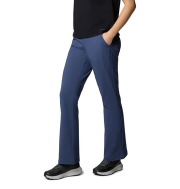 Columbia Nocturnal pant zip-pocket closeup for secure keys and cards