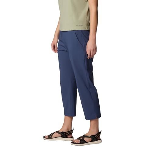 Columbia Capri Nocturnal pocket detail emphasizes secure zippered pocket for valuables
