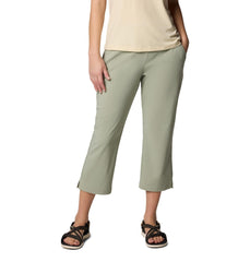 Columbia Women's All Seasons Capri Safari front view showcasing breathable stretch fabric for movement