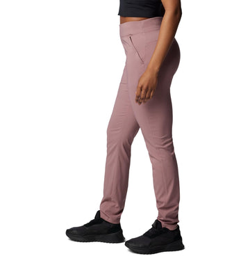 Columbia Women's Anytime Pull-On Pant II Fig back view showing adjustable waistband.