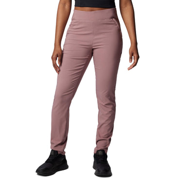 Columbia Women's Anytime Pull-On Pant II Fig front view for all-day outdoor comfort.