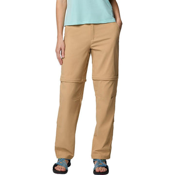 Columbia Leslie Falls pants front view for all-day hiking comfort.