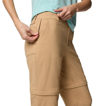 Columbia Leslie Falls mid-rise with belt loops for comfortable all-day wear.