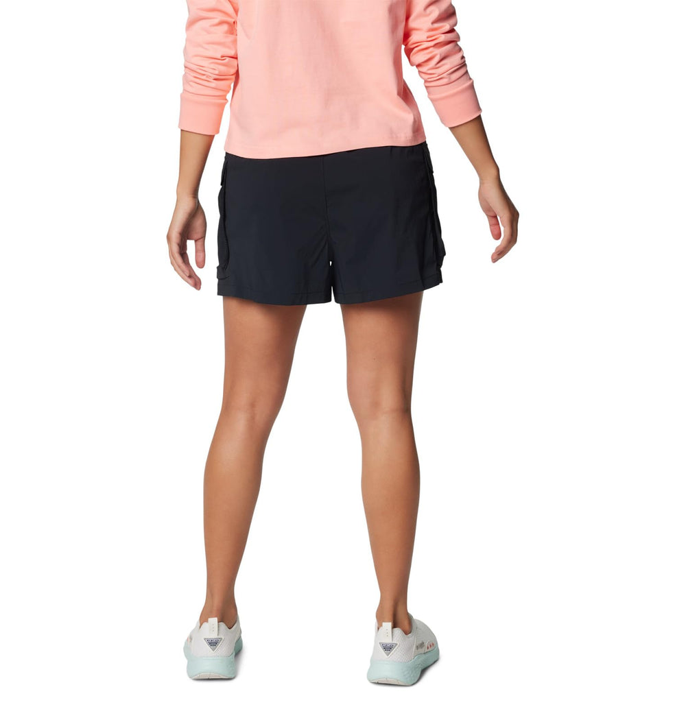 Columbia Women's PFG Open Water Short urban street style look demonstrates versatility
