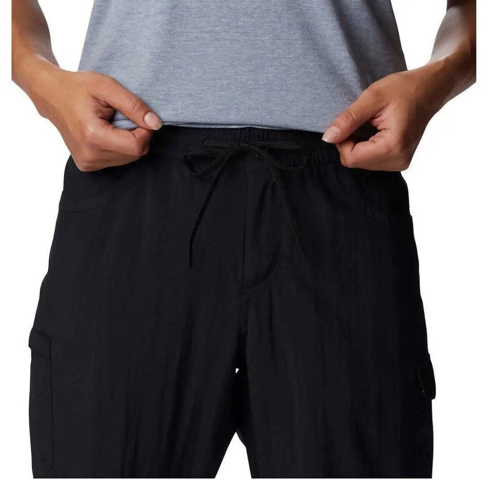 Columbia secure zip pockets provide safe storage on the trail.