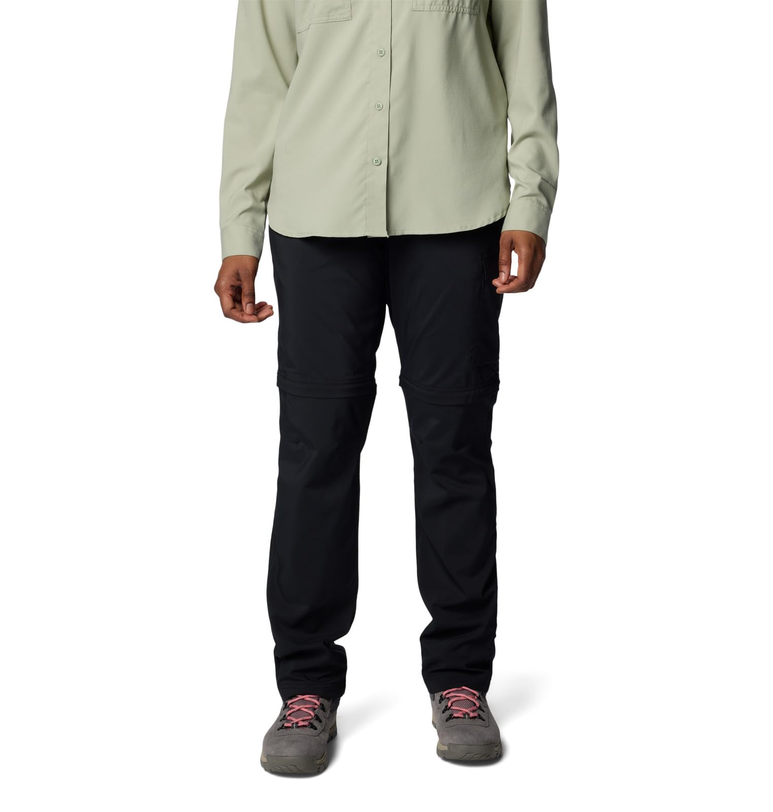 Columbia Women's Silver Ridge Omni-Shade close-up showing sun protection for outdoor days.