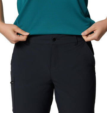 Columbia Summit Valley Convertible Pant drawcord hem provides adjustable fit on the go