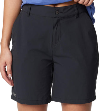 Columbia Summit Valley Short II belt loops offer adjustable, secure fit.