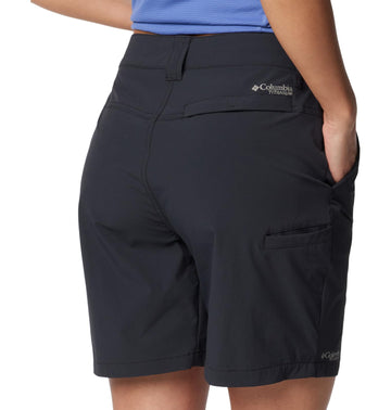 Columbia Summit Valley Short II quick-dry fabric features moisture-wicking comfort.