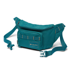 Columbia Zigzag II Hip Pack River Blue front pocket for quick access on the go
