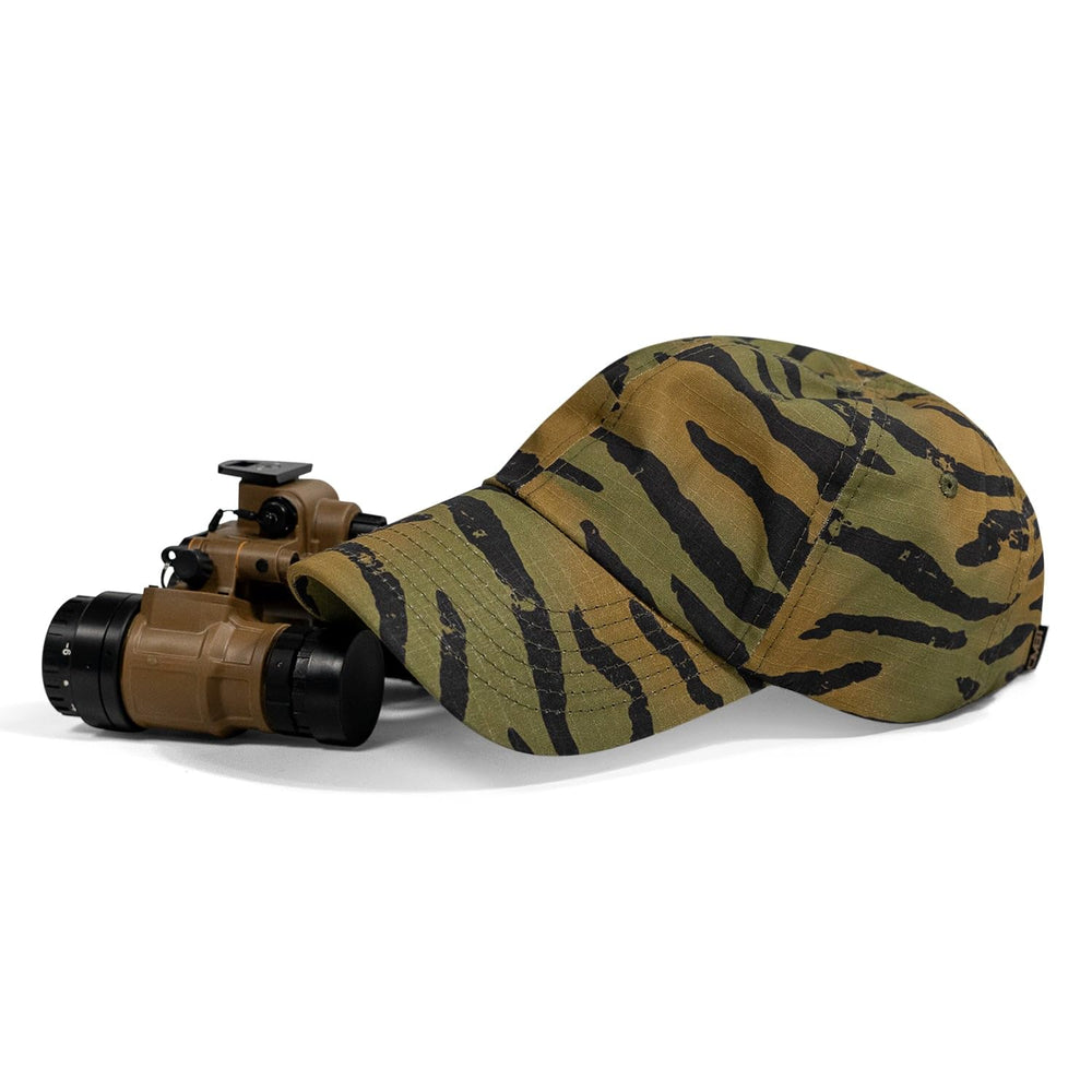 Combat Iron Adjustable Strap with hook-and-loop closure for a personalized fit.