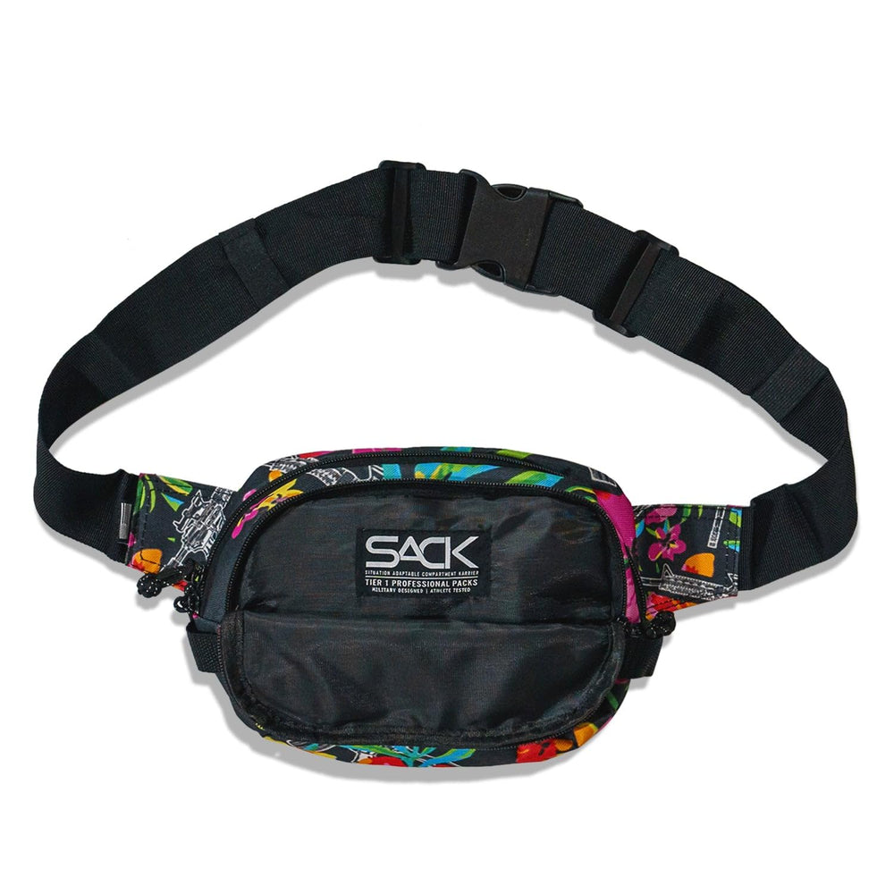 Combat Iron Tactical Men’s Fanny Pack front zip pocket for quick access