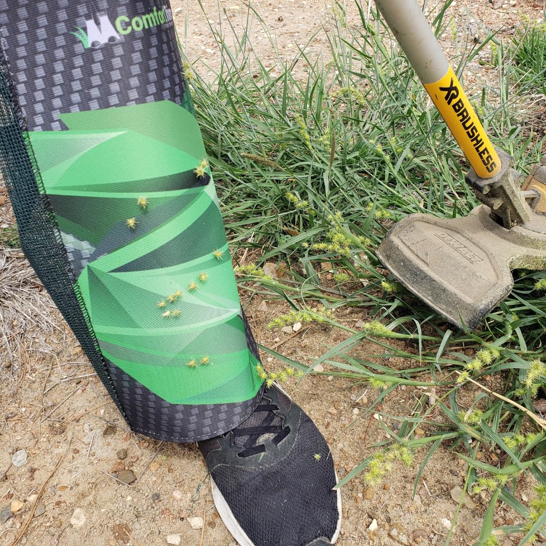 Ventilated backside of ComfortTrim leg guards promoting airflow