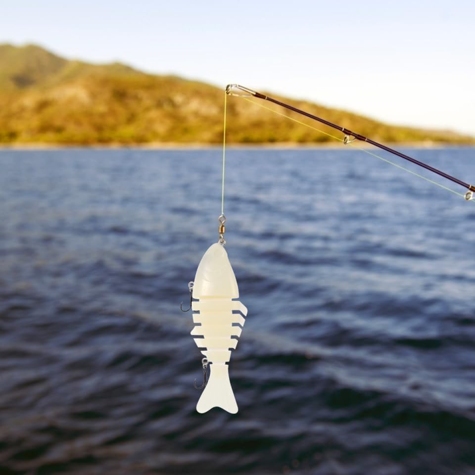 Compact unpainted lures for easy storage