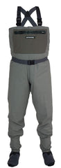 Compass 360 Kid's Stillwater breathable upper provides durable, water-resistant performance for young anglers.