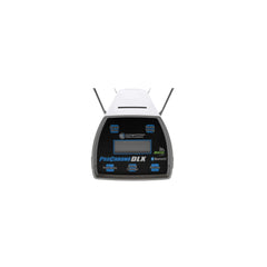 Competition Electronics ProChrono DLX Bluetooth setup demonstrates wireless data transfer.