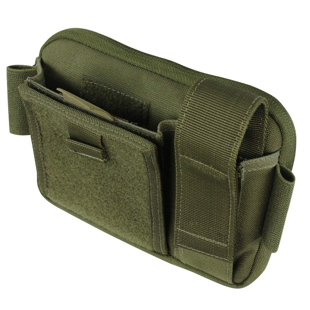 Condor Elite Annex Admin Pouch Black interior layout showing organized essentials