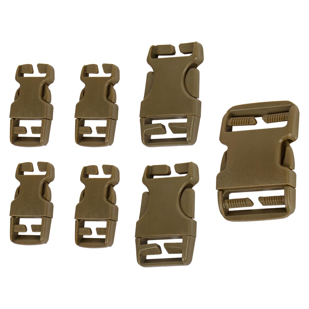 Condor Elite buckle repair kit in coyote brown for fast on-site field repairs.