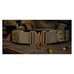 Condor Elite Cobra gun belt inner pad view in Multicam for long-wear comfort.