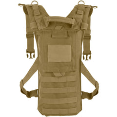Condor Hydro Harness Integration Kit in Coyote Brown highlighting patch area and routing.