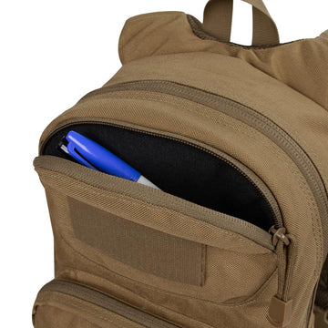 Condor fuel hydration carrier pack opening reveals hydration reservoir access