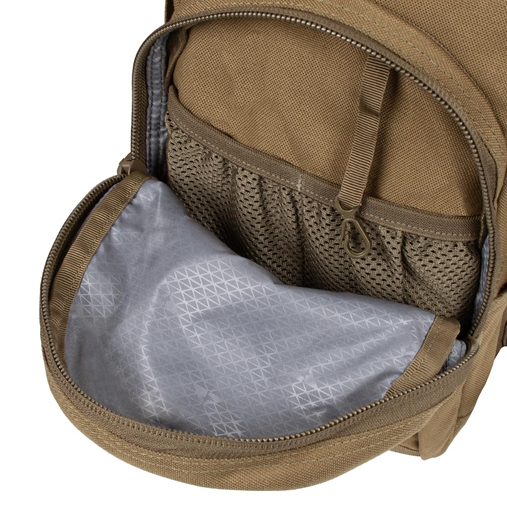 Condor hydration-pack exterior pockets provide quick-access storage.