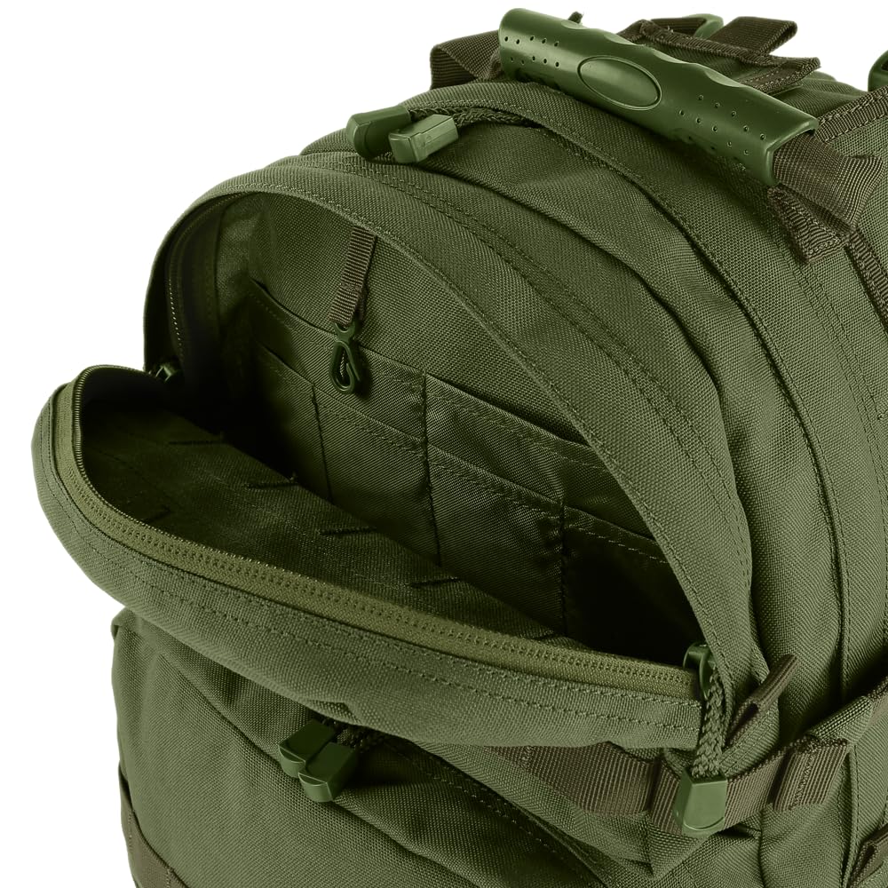 Condor pack Black back panel with compression for airflow
