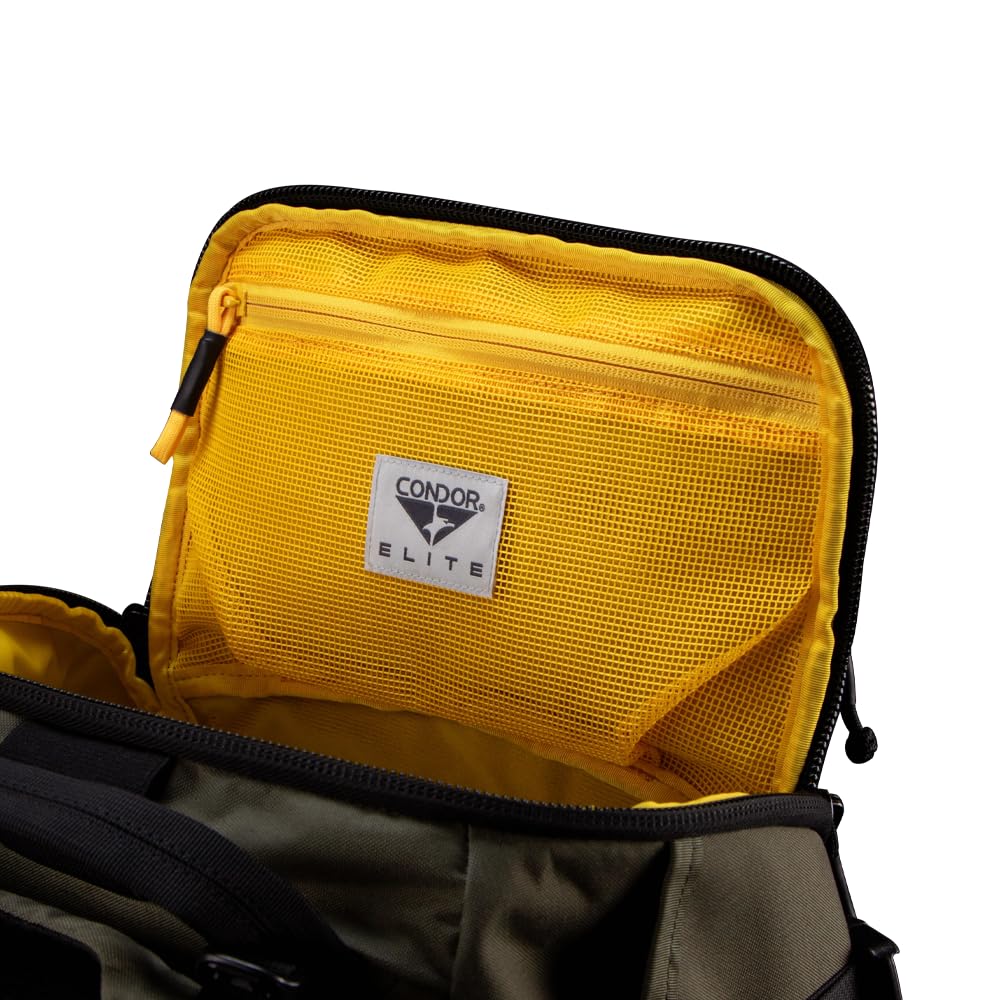Condor Nomad Backpack 25L dual hook-and-loop panels for organization