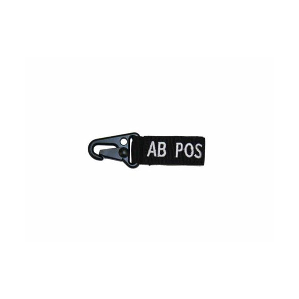Condor Outdoor AB positive key chain in black with quick-release hook for easy everyday carry.