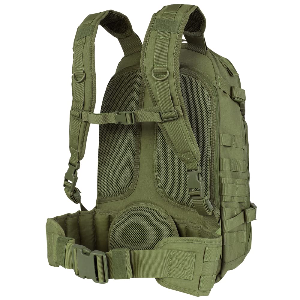 Condor Venture Pack padded back panel enhances all-day comfort