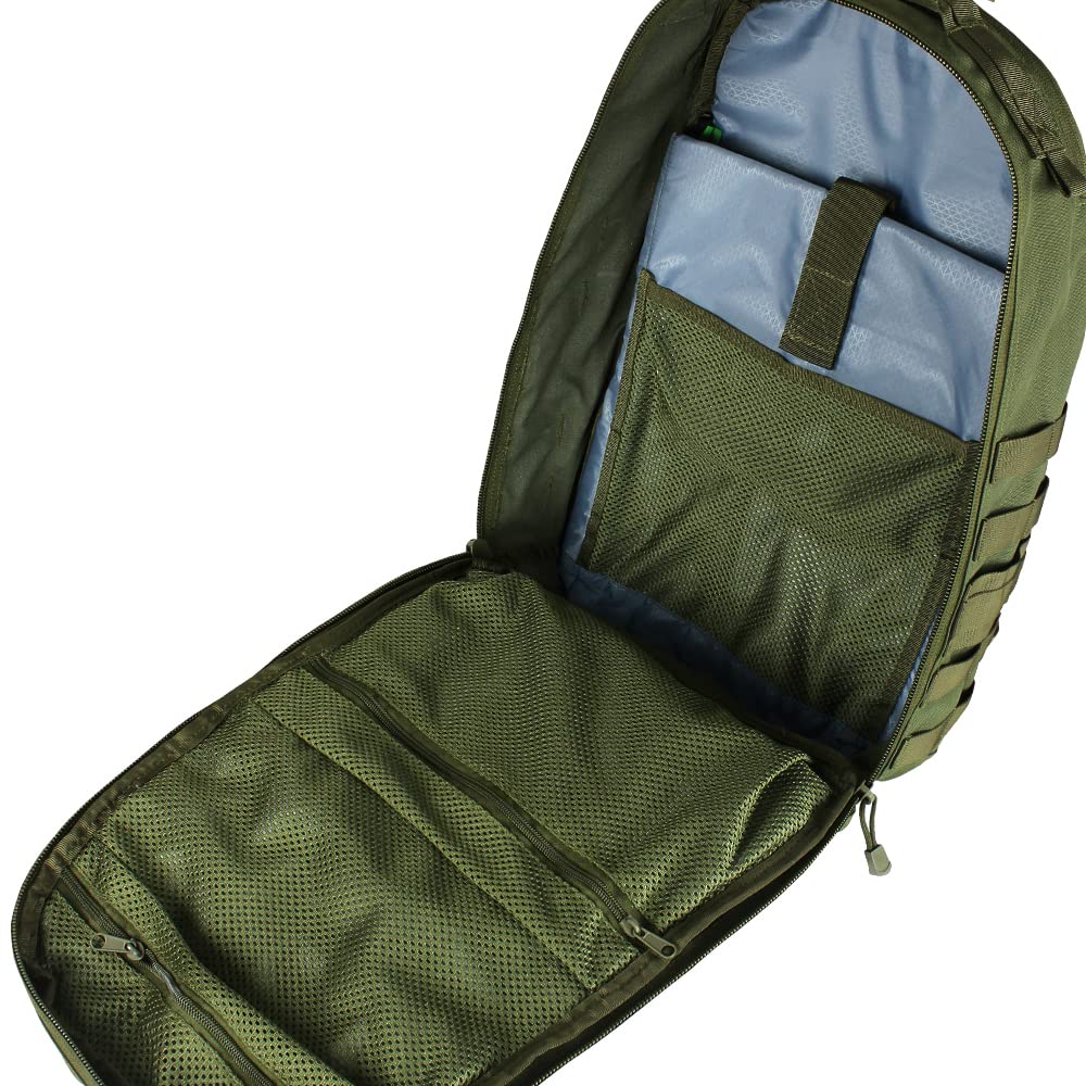 Condor Venture Pack padded shoulder straps reduce fatigue during wear
