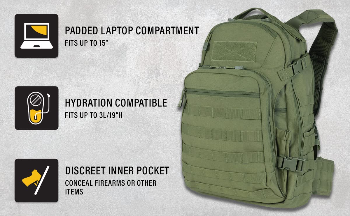 Condor Venture Pack quick-access pocket handy for essentials on the move