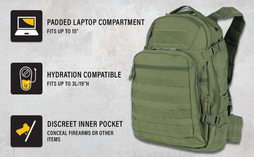 Condor Venture Pack quick-access pocket handy for essentials on the move