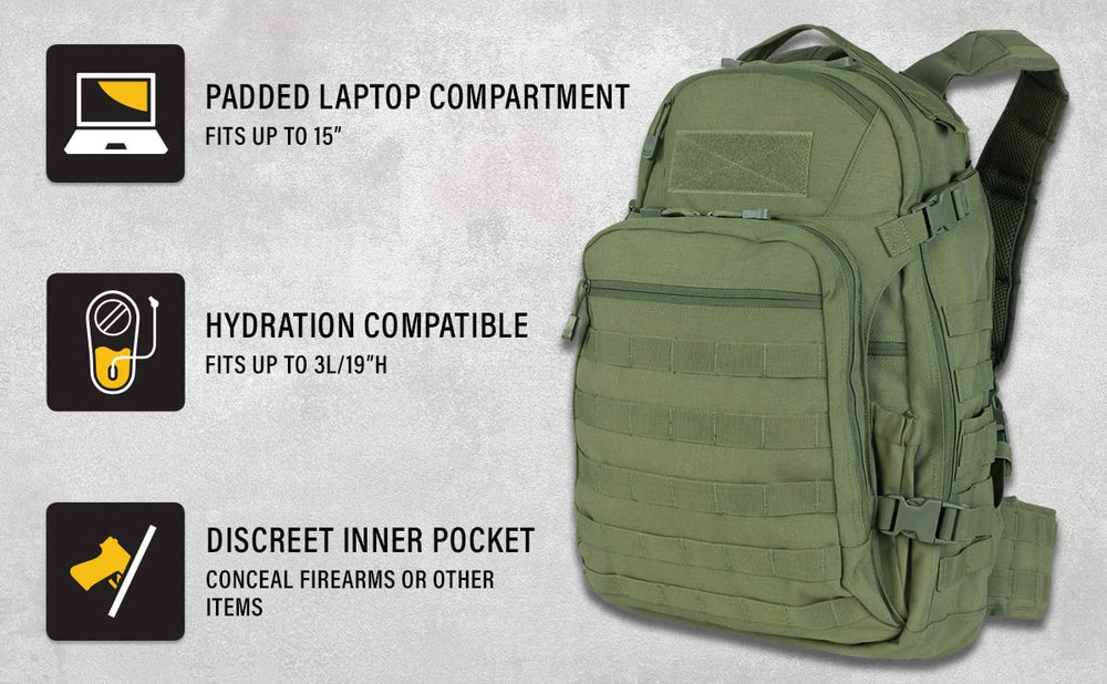 Condor Venture Pack quick-access pocket handy for essentials on the move