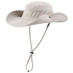 Adjustable one-size-fits-most with back drawcord and removable chin strap