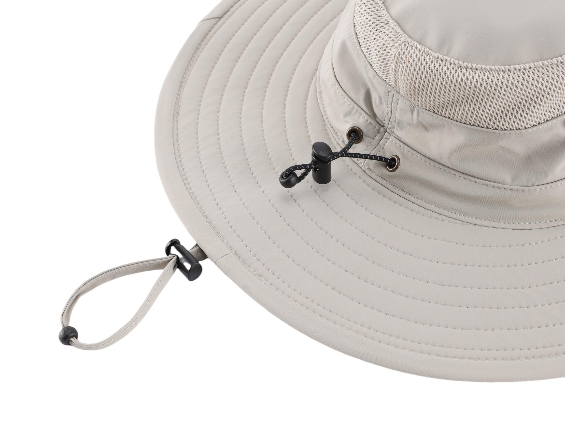 Hat packed or folded for travel convenience