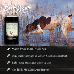 Conquest Scents training dummy application shows quick scent transfer