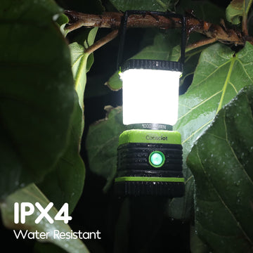 Removable diffuser cap enables upside-down lighting for wide coverage.