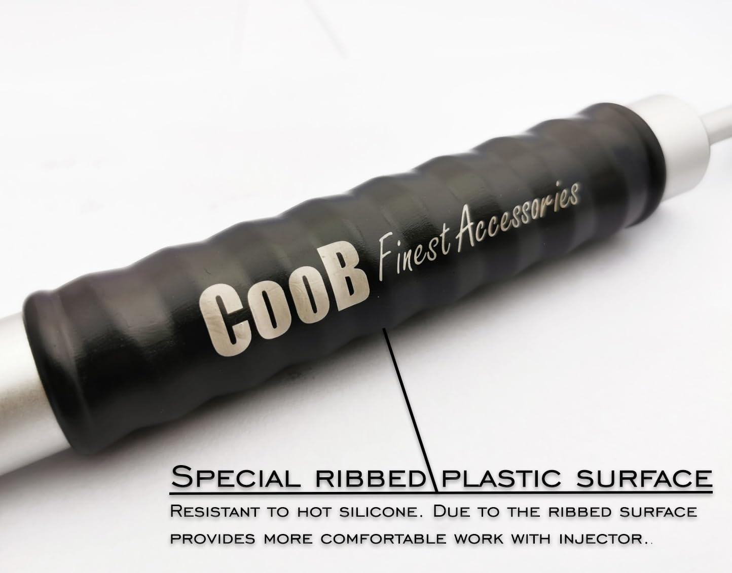 CooB aluminium injector locking nozzle enables secure connections
