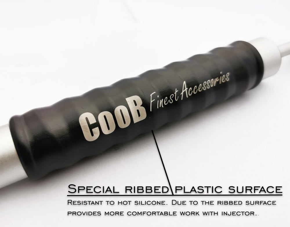 CooB aluminium injector locking nozzle enables secure connections