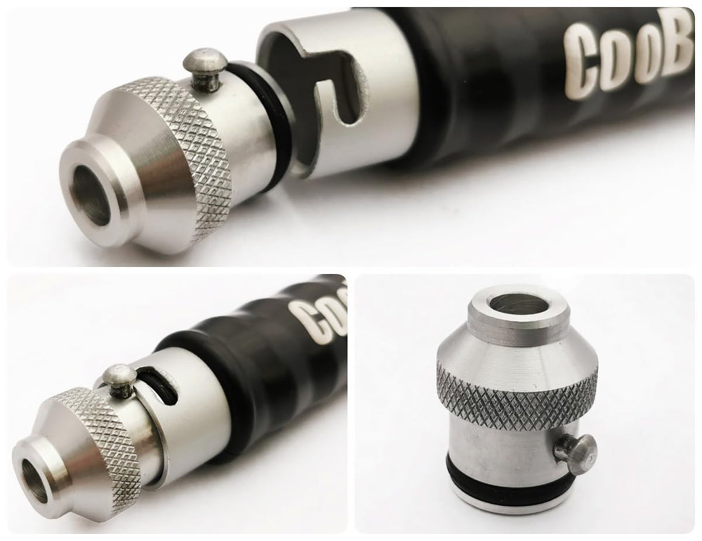 CooB aluminium injector storage eco leather bag keeps parts organized